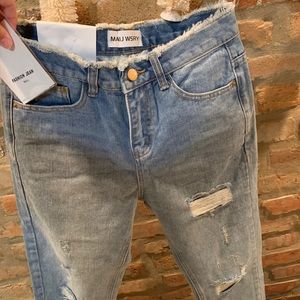 maij wsry cropped fashion jean